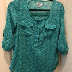 Old Navy Teal Blouse